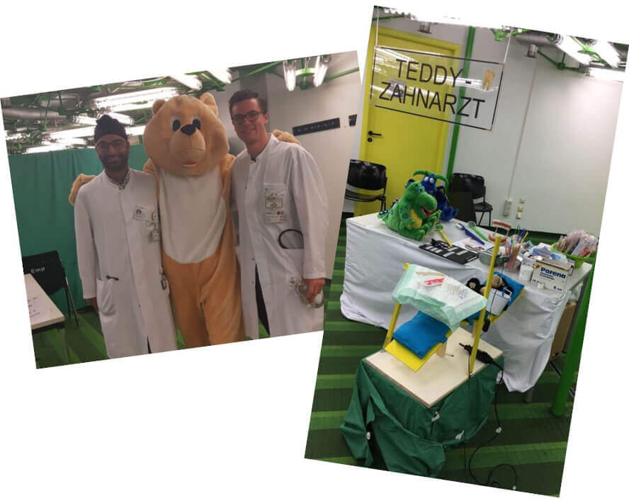 Studenten Teddybär-Krankenhaus